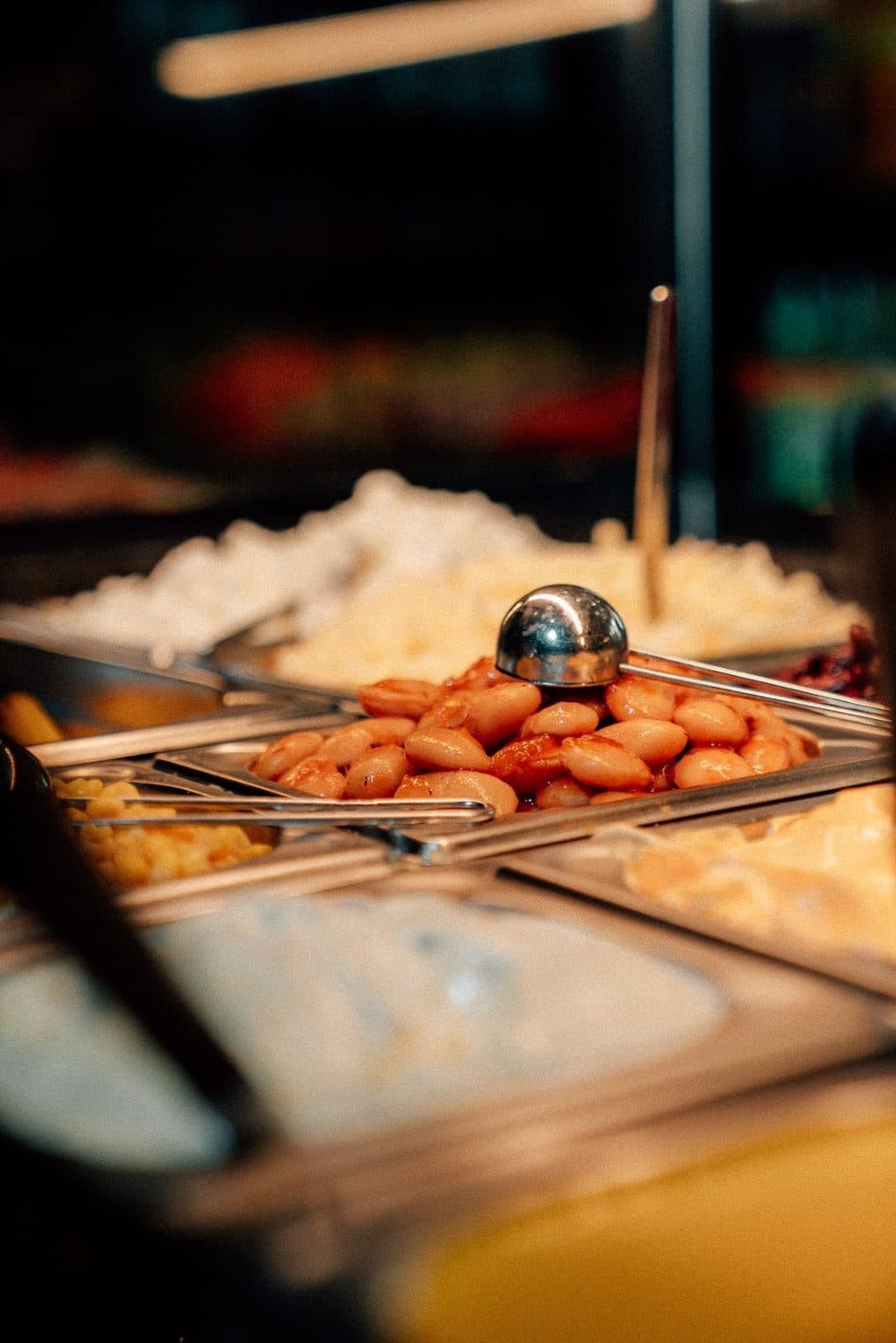 Topping-Theke im KEBABCHI Store
